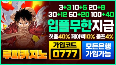 루피 카지노 - 먹튀단속반 카지노 사이트 추천